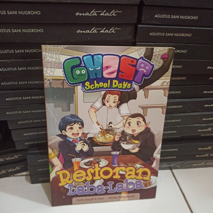 original komik Ghost Days restaurant laba-laba