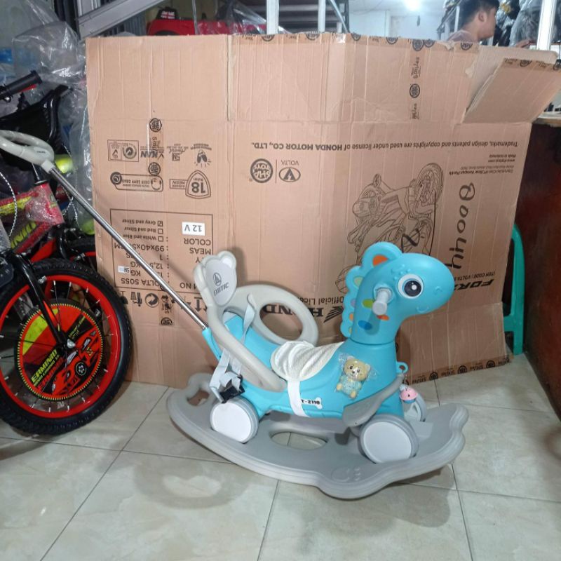 Mainan Kuda Dorong Kuda Poni Goyang