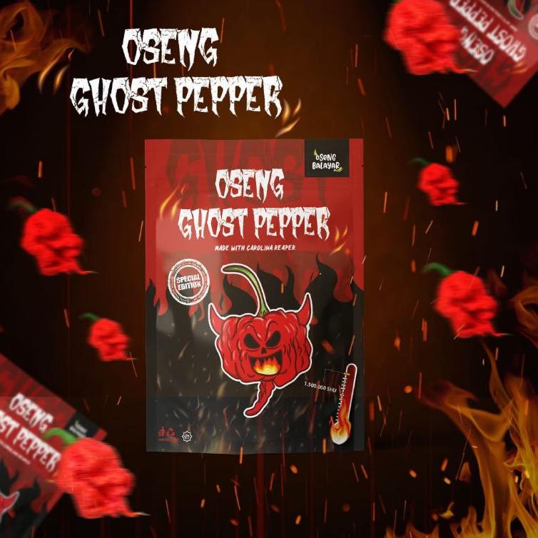 

[KODE 3665] OSENG GHOST PEPPER with CAROLINA REAPER CHALLENGE