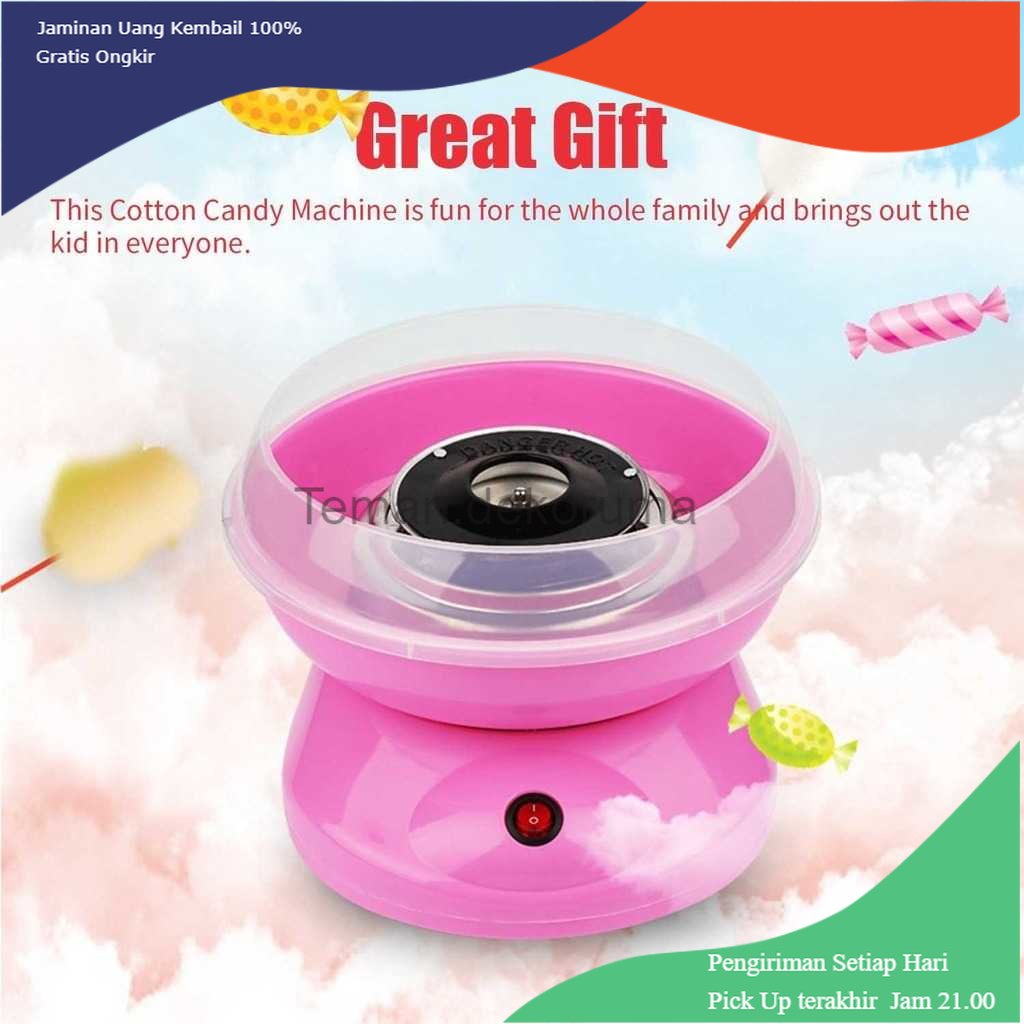 TD - GLS Fresh Delicious Mesin Arum Manis Permen Kapas Cotton Candy Maker - JK-MO6