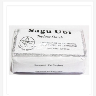 

Tepung Sagu Ubi - Tapioca Starch Cap Tiga Serangkai 620gr