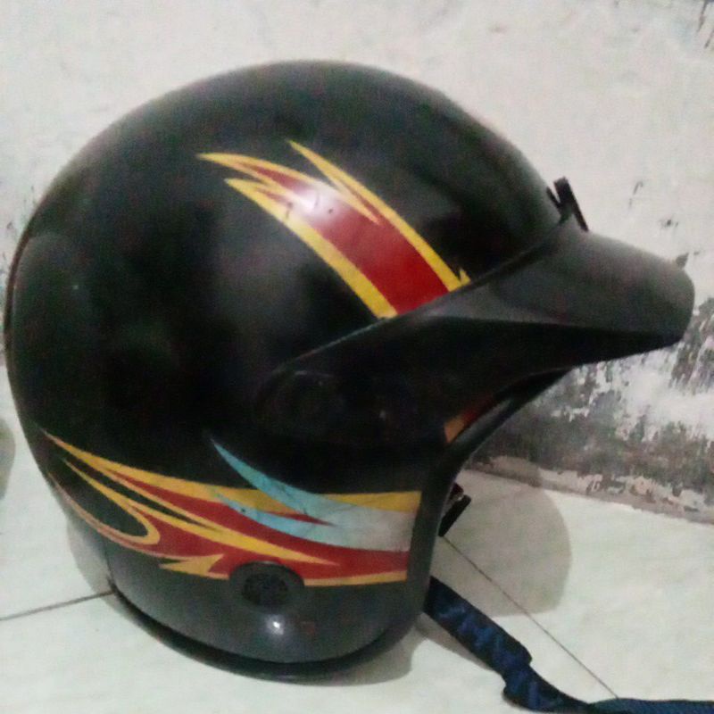 helm jadul original yamaha rx king alfa dll
