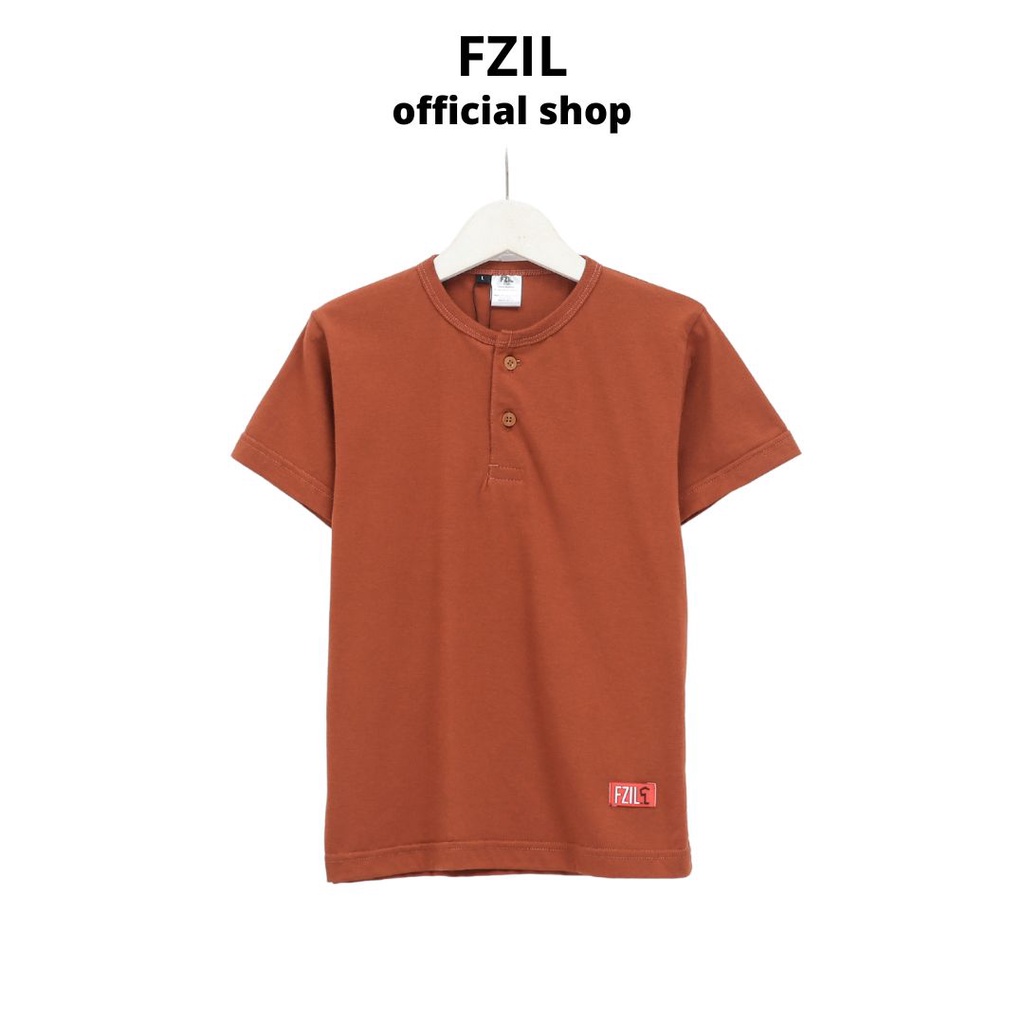 FZIL Kaos Kancing Anak Laki-Laki 1-10 Tahun Autumn Orange