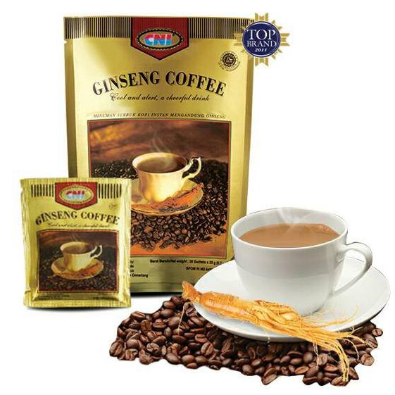 

♘ Ginseng Coffee CNI Kopi Ginseng Asli Original isi 20 Sachet ❀
