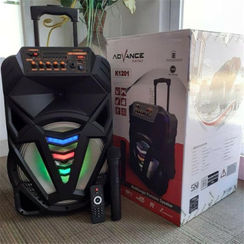 Speaker Portable Advance K1201 + MIC Wireless