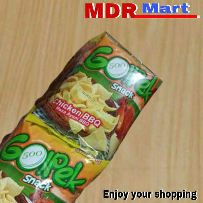 

GOPEK BESAR Snack 1 pack isi 10 x 30gr