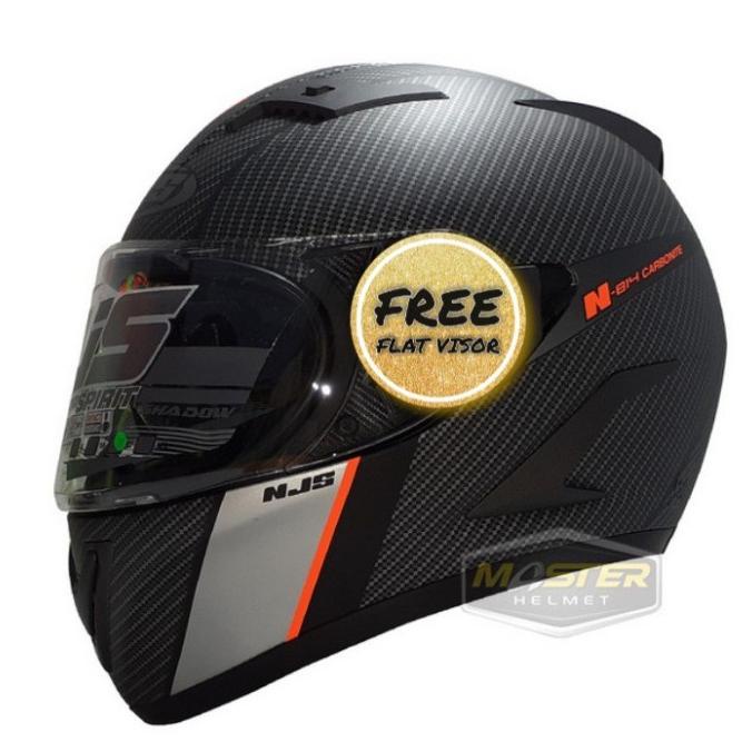 HELM NJS SHADOW N 814 R CARBON FULL FACE ORIGINAL
