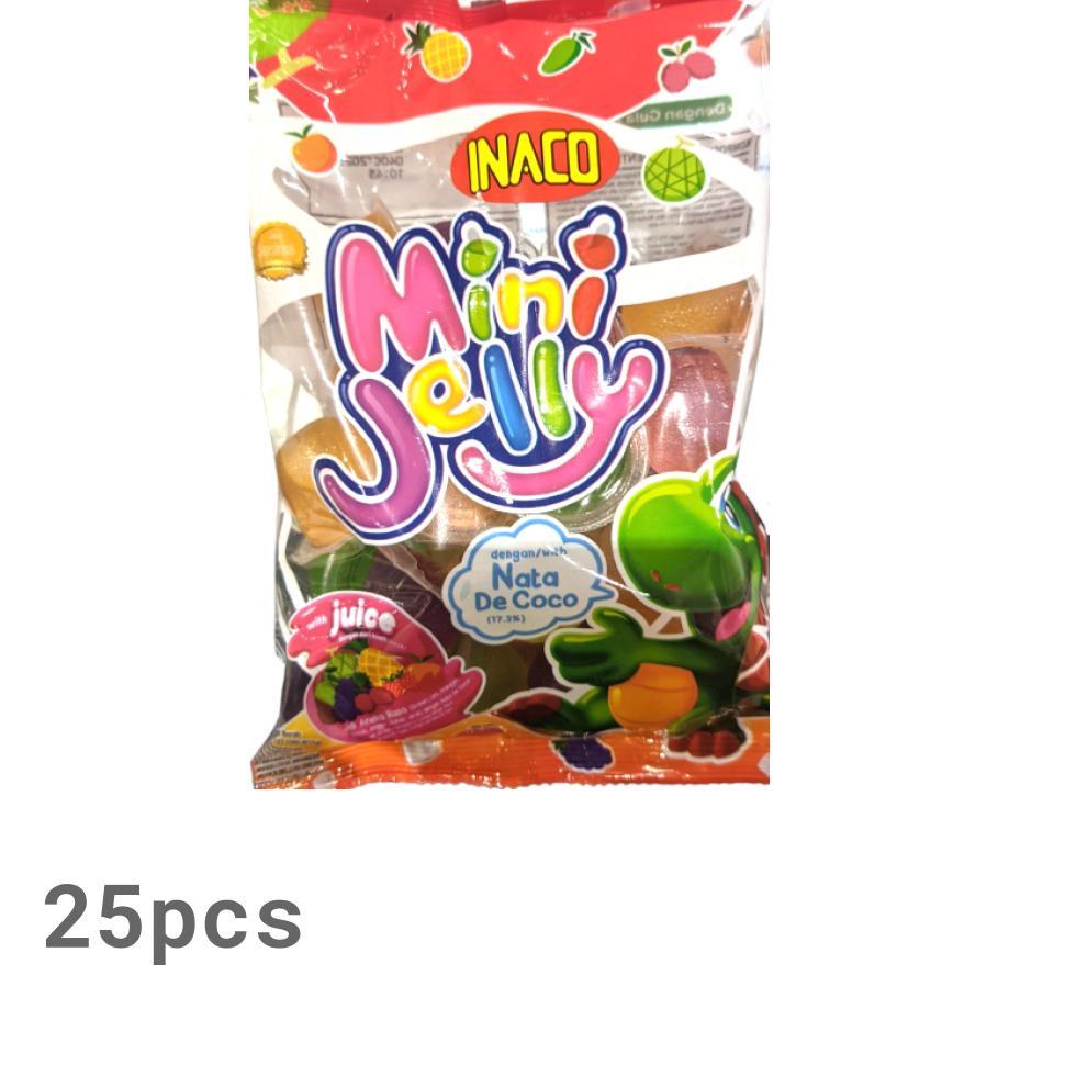 

J94 Inaco Mini Jelly Juice 25 pcs TERMURAH ゖ゚