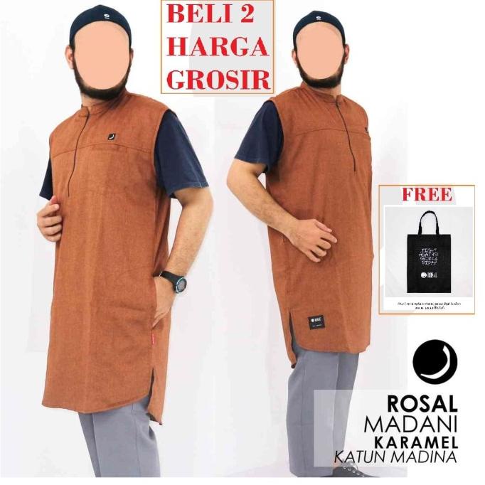 Rosal Madani / Rompi Sholat / Rompi Sholat Katun Madani/ Rosal Premium
