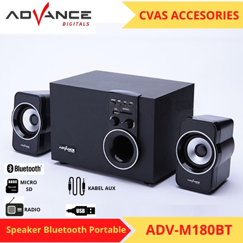 Speaker Advance M180BT / Speaker Bluetooth Portable / SPEAKER ADVANCE