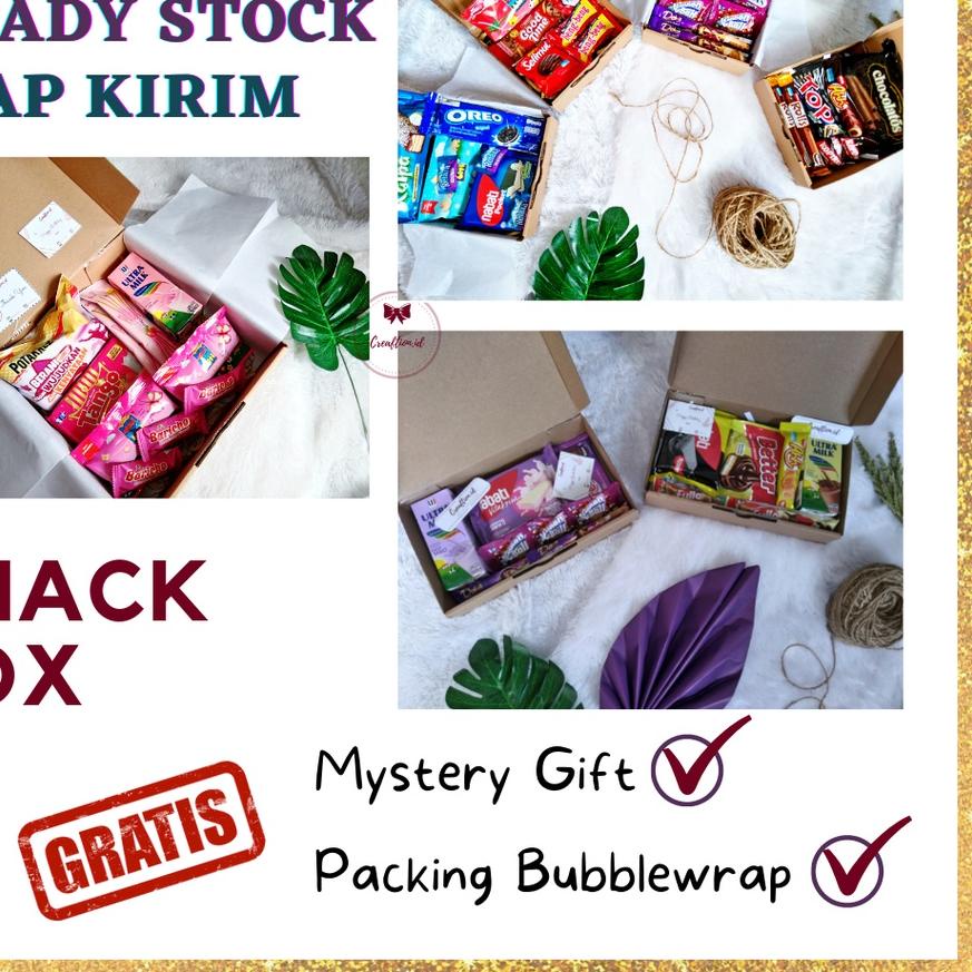 

◄ SNACK BOX (READY SIAP KIRIM) HADIAH ULTAH/WISUDA/ANNIVERSARY by ◄