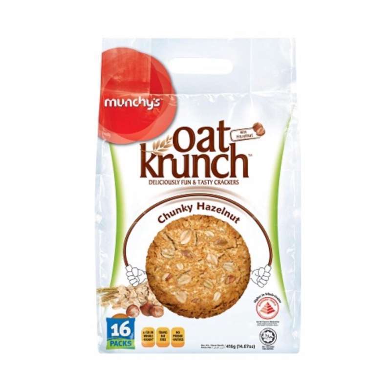 MUNCHYS OAT KRUNCH 416GR HAZELNUT