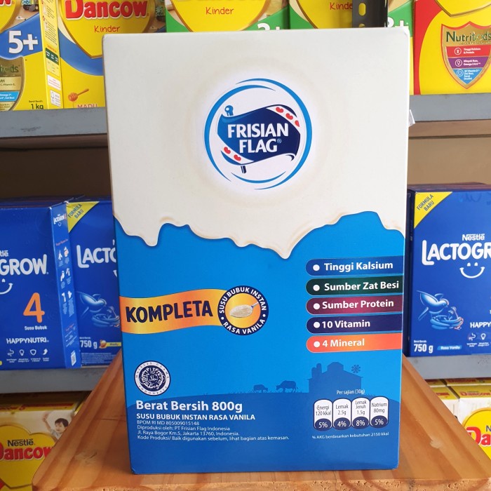 

[ COD ] Frisian Flag Kompleta Vanila 800gr