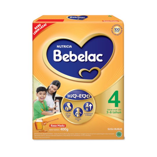 BEBELAC 4 400GR MADU