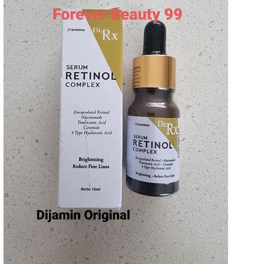 ➸  Serum Retinol Complex - serum pemutih pencerah untuk kerutan/garis halus/flek - proderma ♨