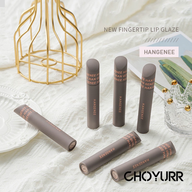 【COD】Lip Glaze Matte Velvet Lip Mud Smooth Waterproof &amp; Long Lasting Not Stick Cup Korean Original Import Kosmetik Makeup-CH