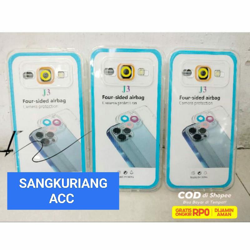 Softcase Slicon Bening Transparan hp Samsung J3 2016 Slicon Casing Case Bening