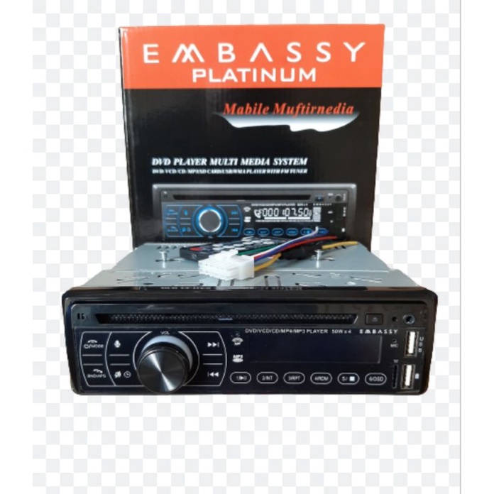 DVD BLUETOOTH Single din dvd Bluetooth EMBASSY Dvd Mobil USB Bluetooth