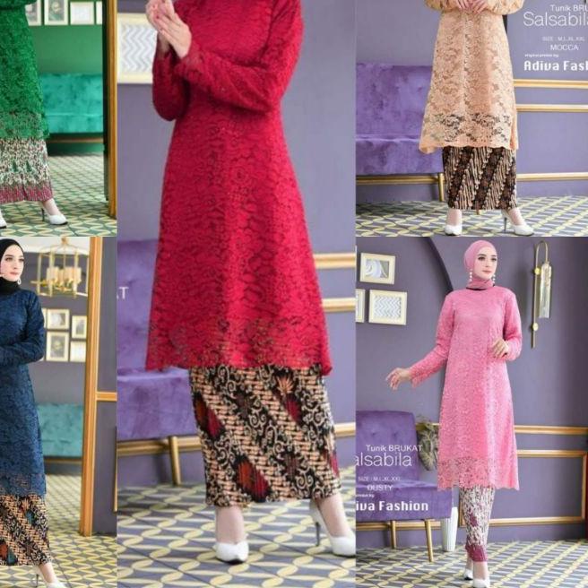 ♣ SETELAN KEBAYA / KEBAYA / KEBAYA BROKAT / KEBAYA BRUKAT / KEBAYA MODERN / BAJU KEBAYA /KEBAYA MODE