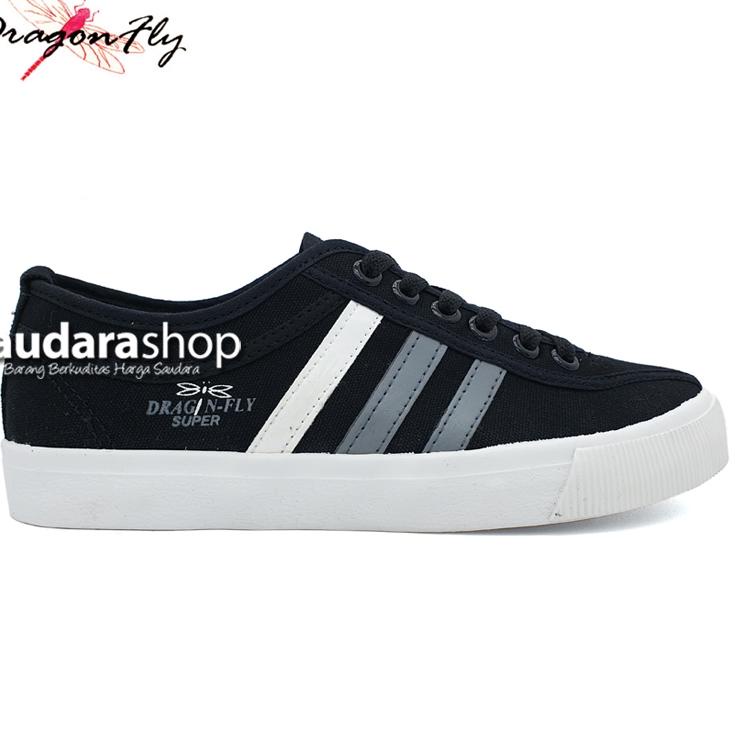 ♂ Sepatu Dragonfly Falcon Hitam / Sepatu Dragonfly Falcon Black / Dragonfly Falcon Hitam ✬