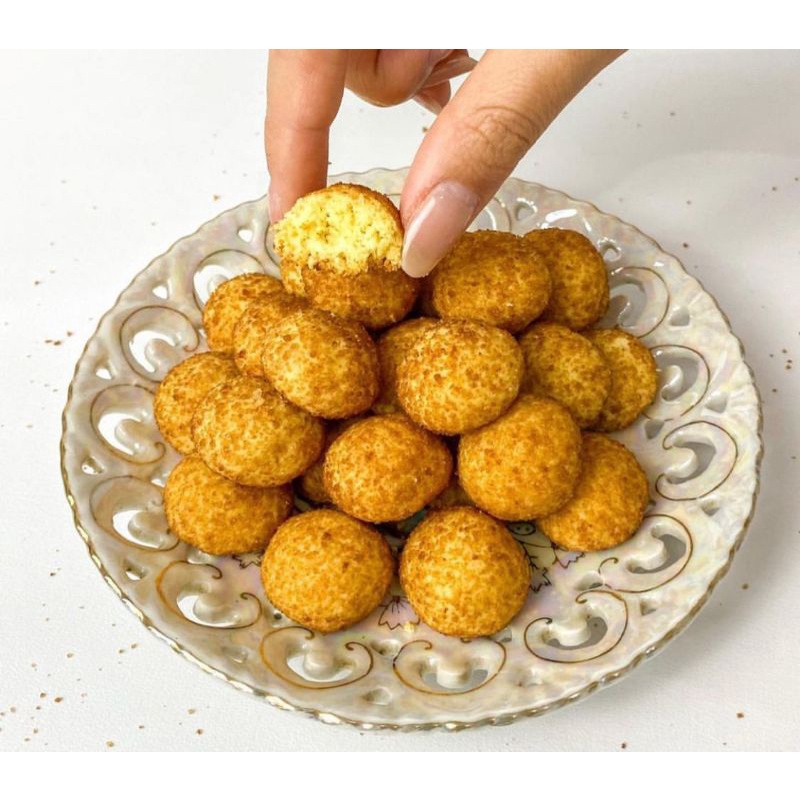 

Palm cheese cookies dengan keju toples 250