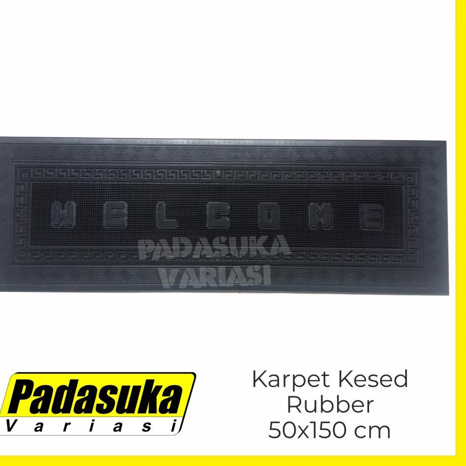 ❉ Keset Welcome Home Panjang Karet Keset Welcome Home Tebal Besar Jumbo Keset Kaki 150x50 cm ℮