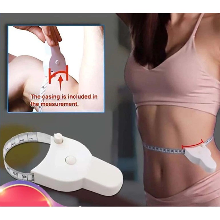 Meteran badan 150cm meteran gulung serbaguna meteran kain gulung meteran gulung otomatis