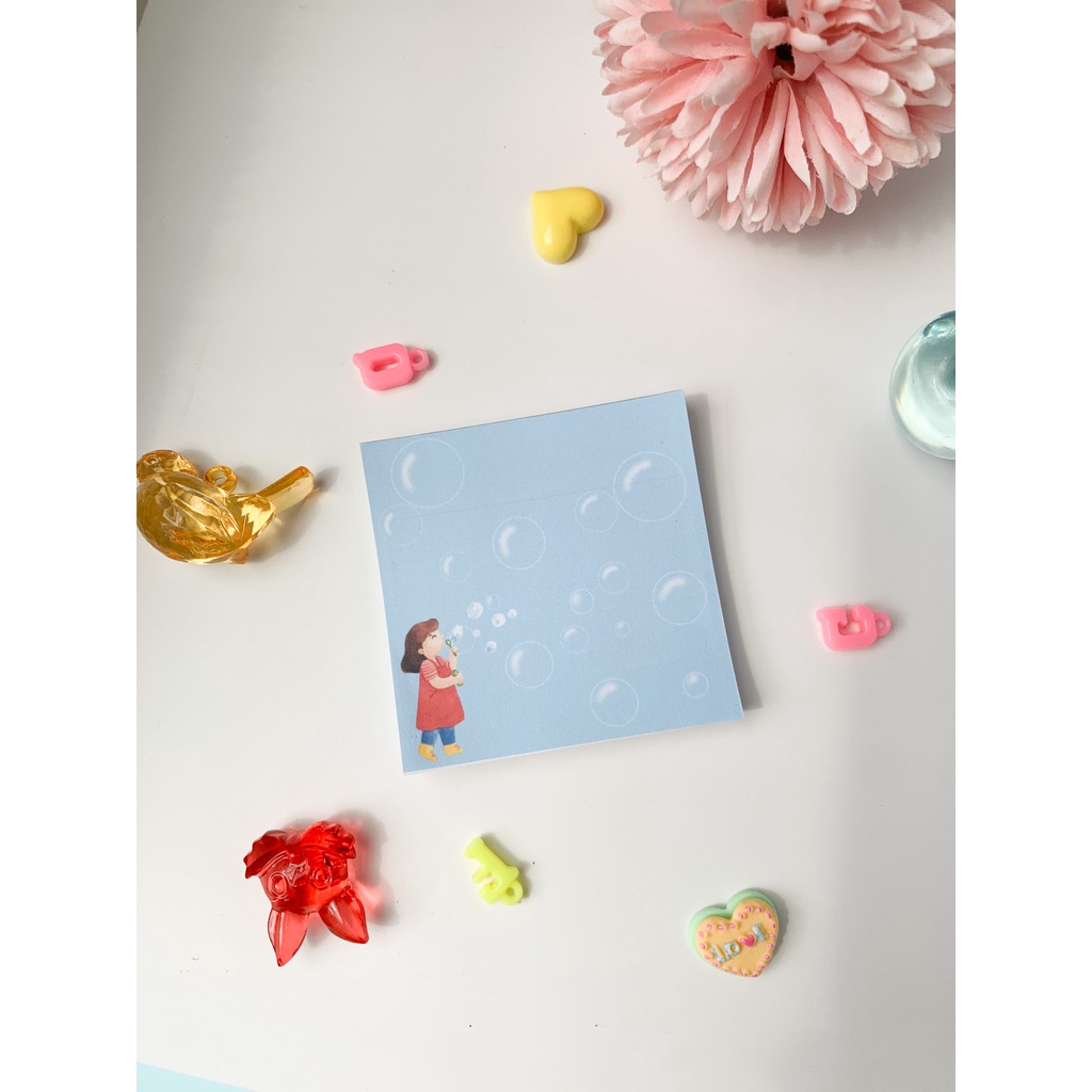 【GOGOMART】Kertas Memo Memopad Memo Notepad / Memo Catatan Bukan Sticky Notes Tempel - MM012