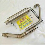 Knalpot racing POLOS all, FU, SONIC, VIXON, JUPITER MX, CBR, CB, GL, TIGER, MP, VERZA, SKORPIO,