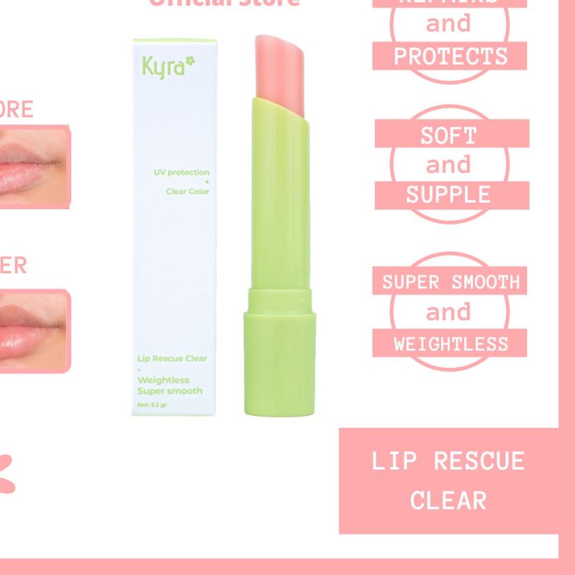 ◄ Kyra Lip Rescue Clear Lip Serum Lip Balm ➢