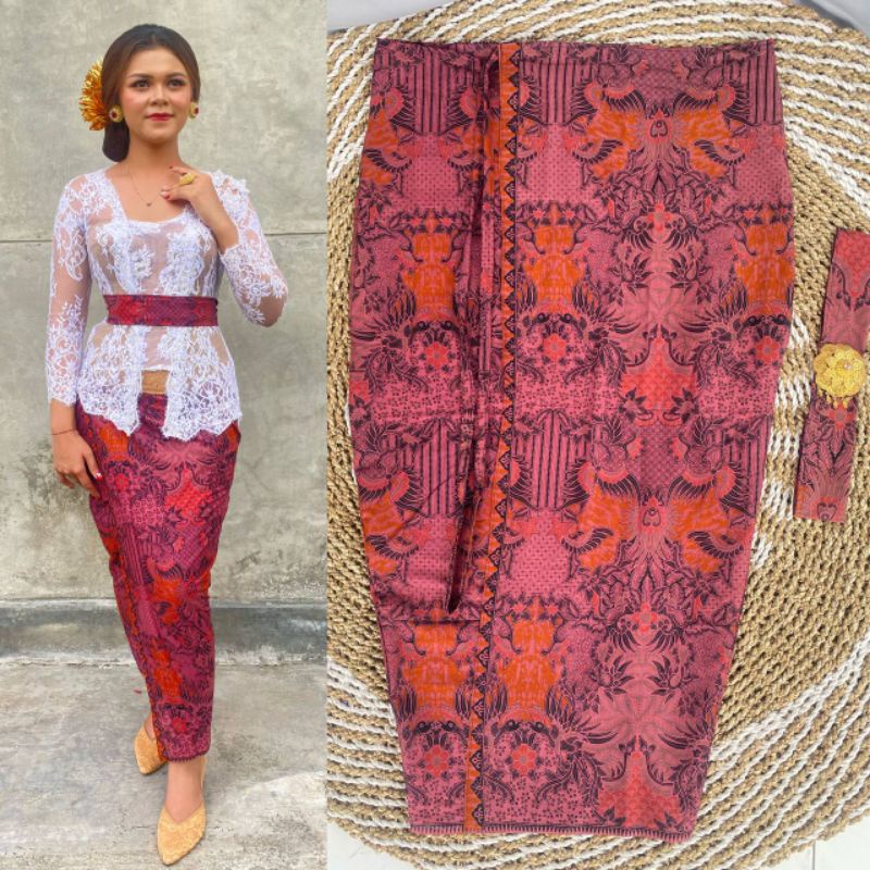 Kebaya Bali By Ani Kamen Batik Setengah Jadi