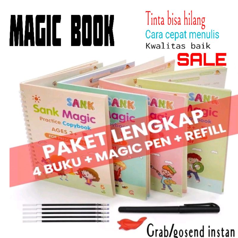 

BUKU AZAIB SANK MAGIC SET-COCOK BUAT ANAK TK PAUD
