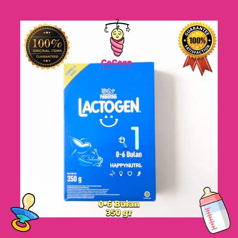 Susu Formula Bayi Lactogen 1 0-6 Bulan 350 g 350gr