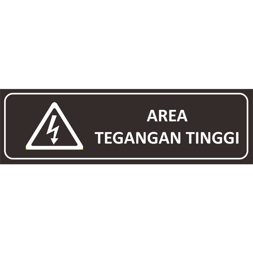 

Akrilik / Stiker Vinyl Area Tegangan Tinggi