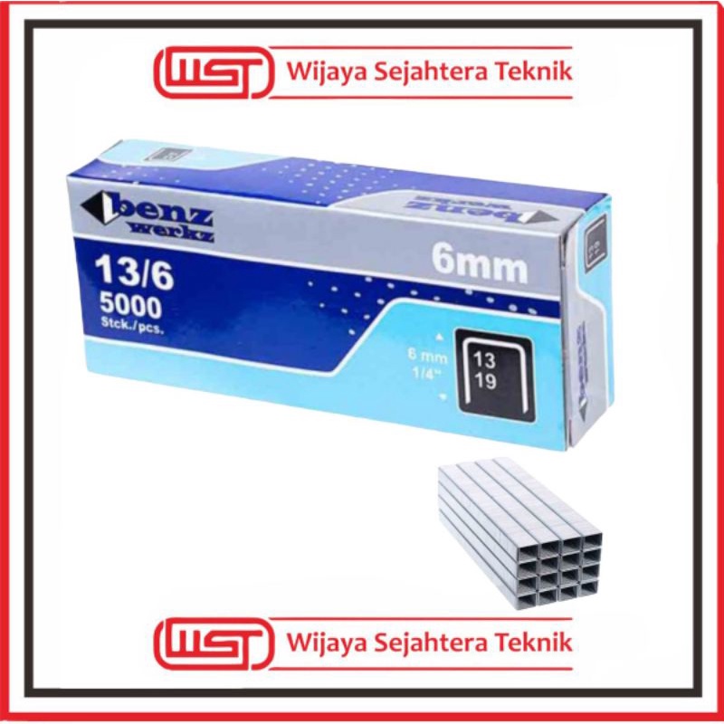 

isi Steples 13/6 benz isi staples gun tracker paku tembak