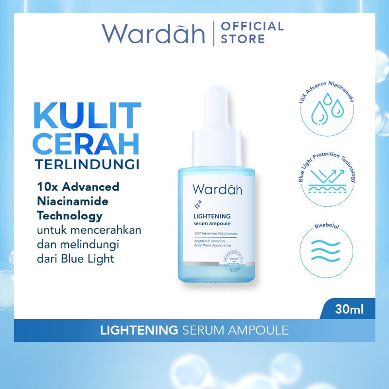 Wardah Lightening Serum Ampoule 30ml . Wardah Serum