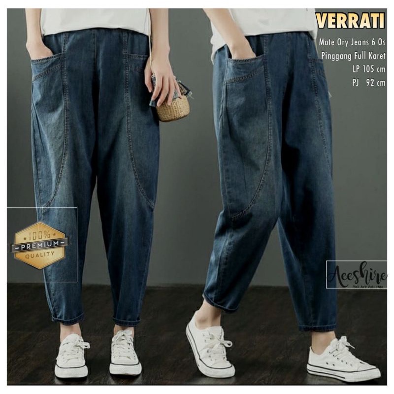 Jojo pants / Verrati Jeans Potogan Longgar