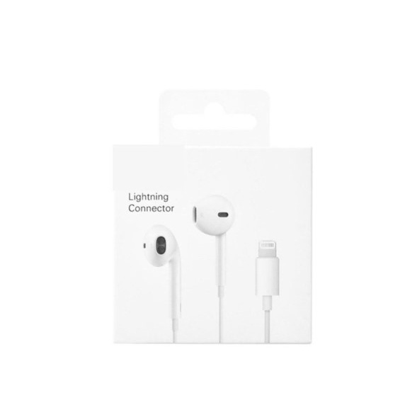 (TDR) HEADSET - EARPHONE - HANDSFREE IPh 7/7+/8/8+/X/XS/XR/XS MAX/11/11 PRO/11 PRO MAX/12/12 PRO MAX/13/13 PRO/13 PRO MAX/14/14 PLUS/14 PRO/14 PRO MAX LANGSUNG CONNET (TANPA BLUETOOTH)