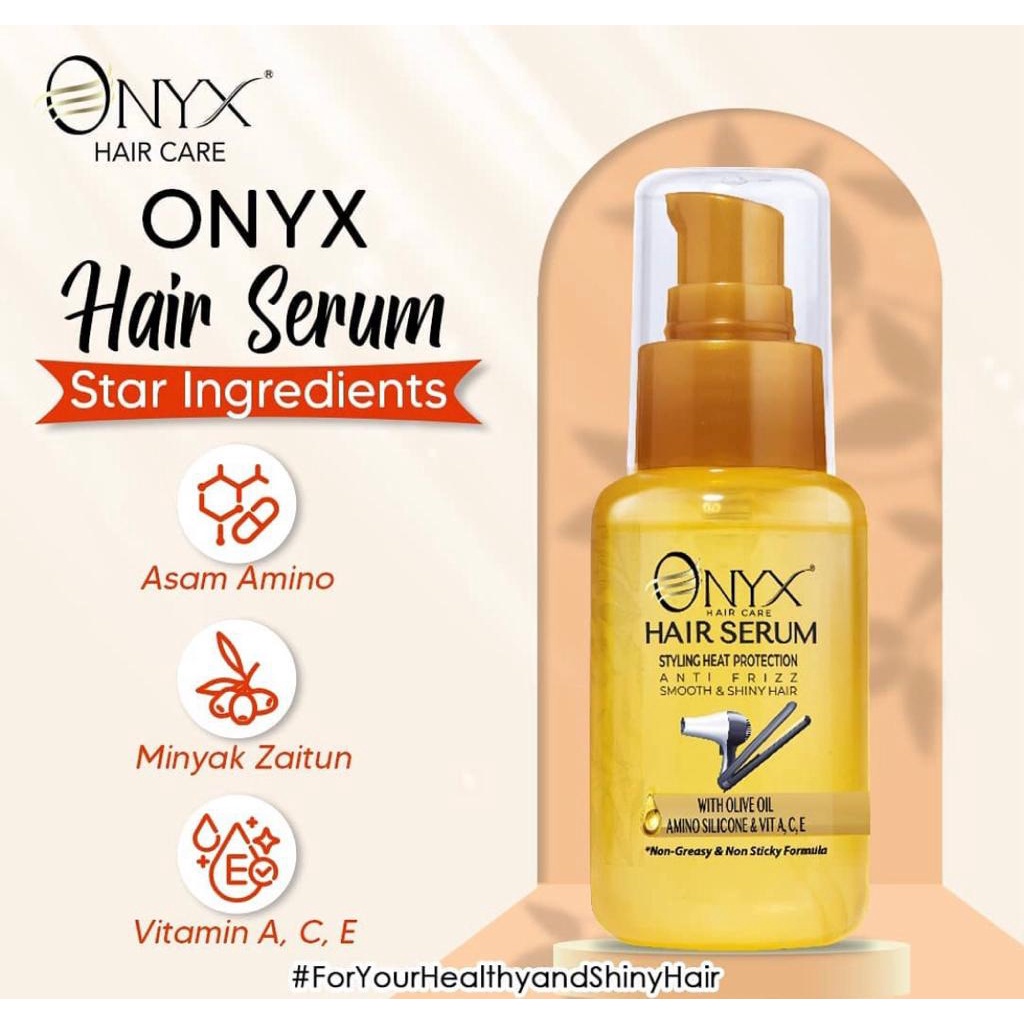 ★ BB ★ Onyx Hair Serum 65ml - Silky Keratin Spray 50ml  - Strengthening Hair Tonic 90ml