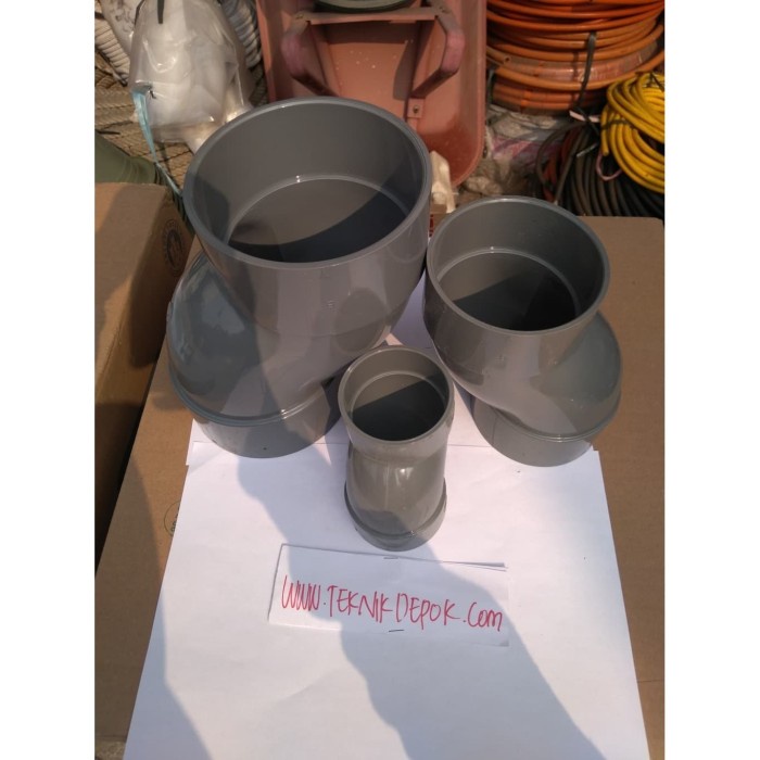 Knie Bentuk S 3 Inch Knee Sok Bengkok S Keni Socket Sambungan Paralon