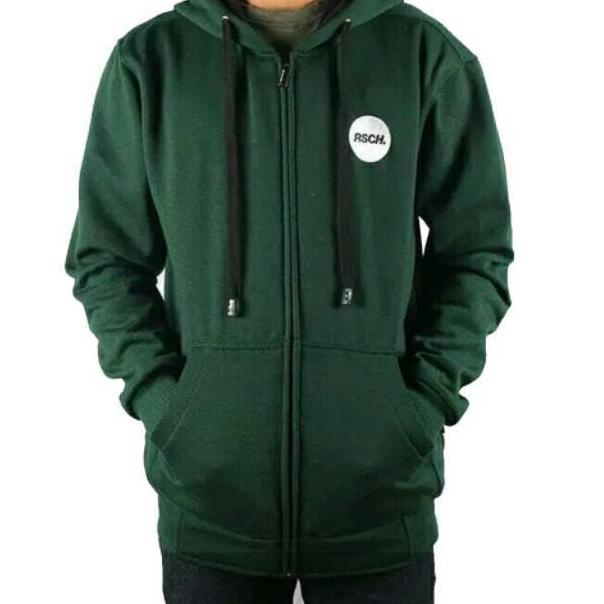 TERBARU TURUN HARGA  Jaket Distro Pria Zipper Hoodie RSCH Premium Murah - Jaket Rsch - Jaket Hoodie