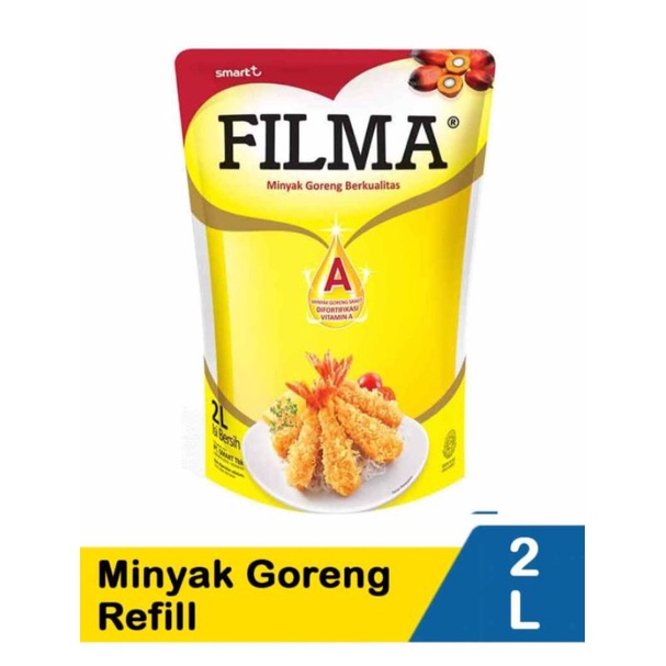 

Minyak goreng kemasan 2L Refill merk Filma , Sania , Fortune murah promo