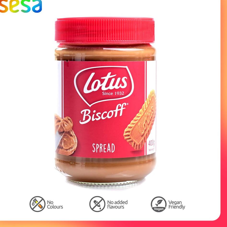 

☉ Lotus Biscoff Smooth Spread 400 g (Selai Karamel) ☑