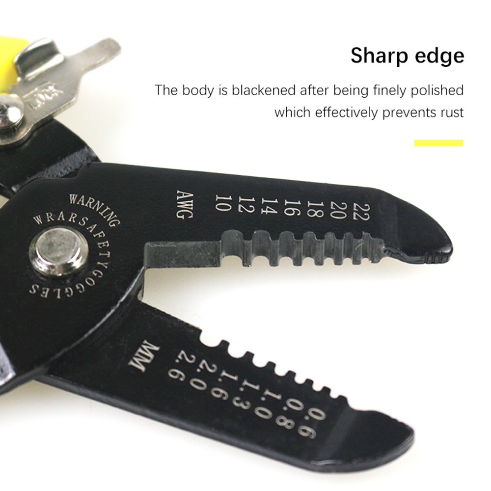 COOFARI Tang Tang Tang Listrik Multifungsi, Alat Pemotong Tangan Penjepit Crimping