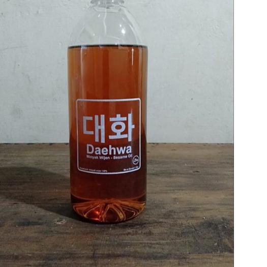 

✩ 1 liter minyak wijen/sesame oil pure 100%/murni halal ✵