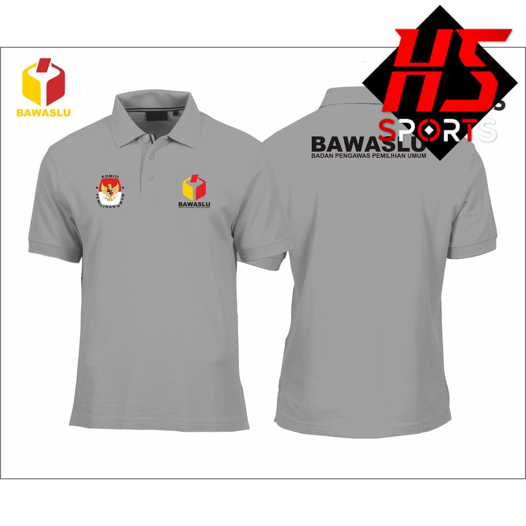 POLO BAWASLU - BAJU BAWASLU - POLO SHIRT BAWASLU