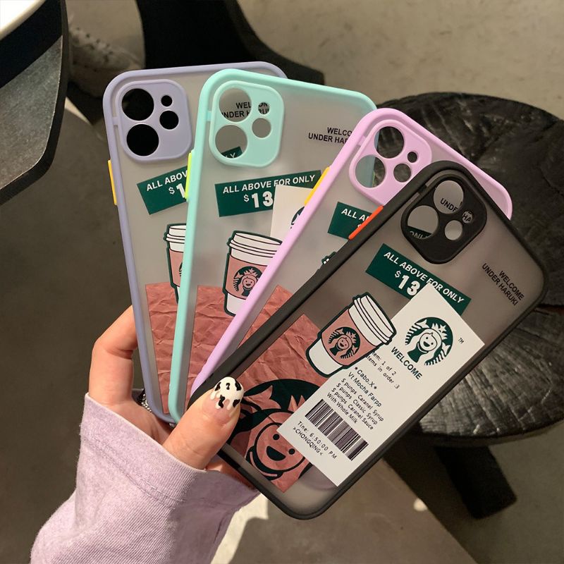 CASE STARBUCKS SOFT CASE CASING OPPO A15, A15s, A12