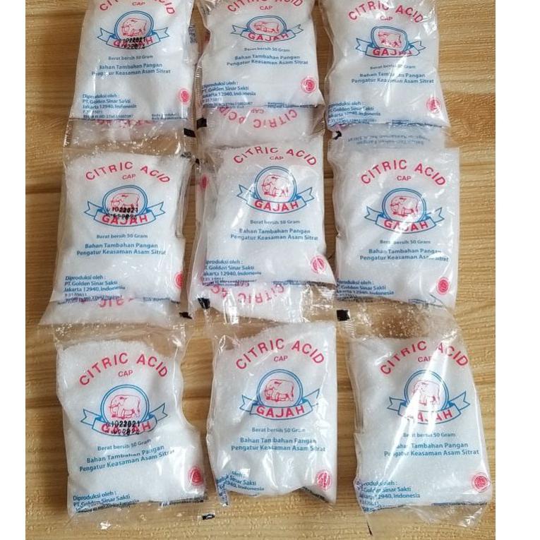 

I94 ✔MURAH Citrun Acid Cap Gajah 1renceng 5sachet TERMURAH ワ