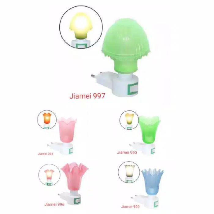 LAMPU TIDUR MINI - LAMPU TIDUR MINI HIAS JIAMEI 5W BUNGA