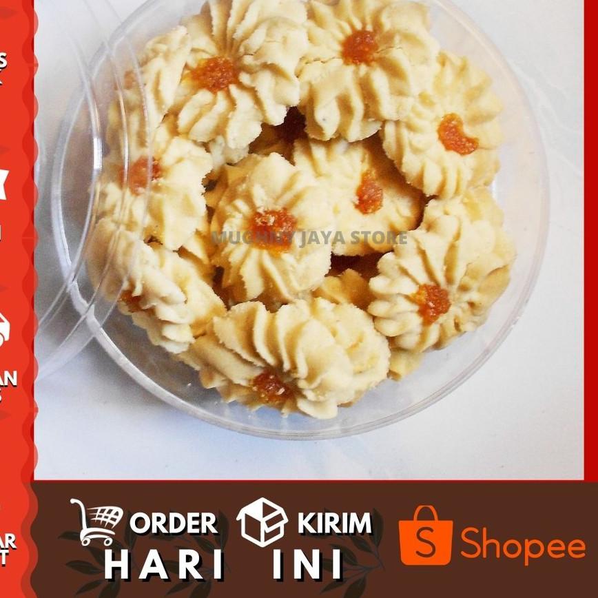

12.12 BIG SALE FASION PROMO DISCOUNT !!! COD !!! Kue kering semprit Isi 250 gram (1/4 Kg Per Toples) cemilan keluarga murah